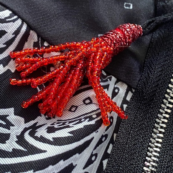 BOGO Rachel Roy Black & white Paisley dress XS EUC - Picture 4 of 11